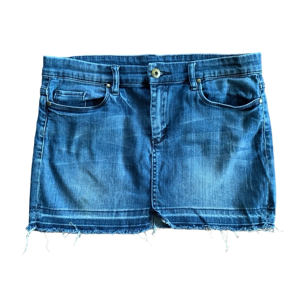 Blank NYC Blue Jean Mini Skirt Women’s